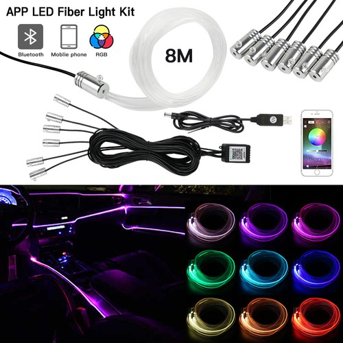 Led car interior lights - car,