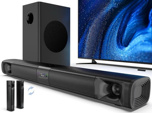 Sound bar with - sound, subwoofer