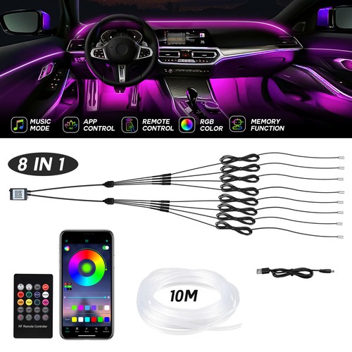 10m rgb car interior led - 10m,