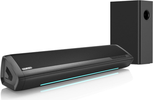 1ch sound bar with subwoofer - 2.1ch,