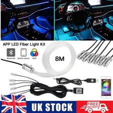 8M LED RGB Car Interior Fiber
