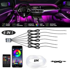 8M RGB LED Car Interior Fiber