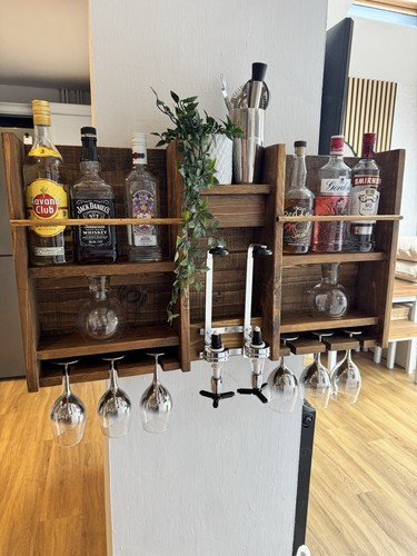 Wall mounted optics - mounted, bar